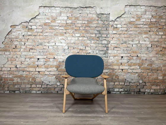 Image 1 of Moroso Klara blauw - fauteuil