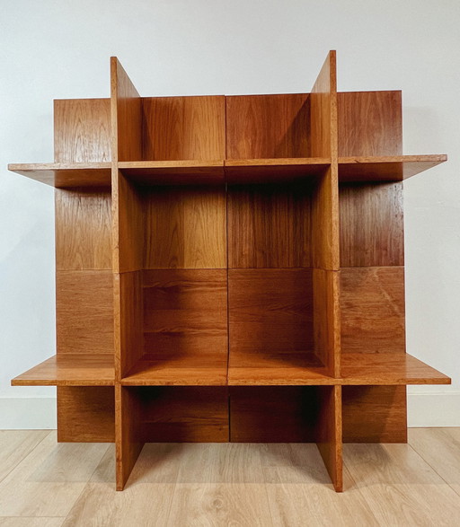 Modulaire vintage vakkenkast, 1960's