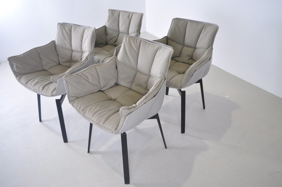 Image 1 of 4x B&B Italia Husk eetkamerstoel