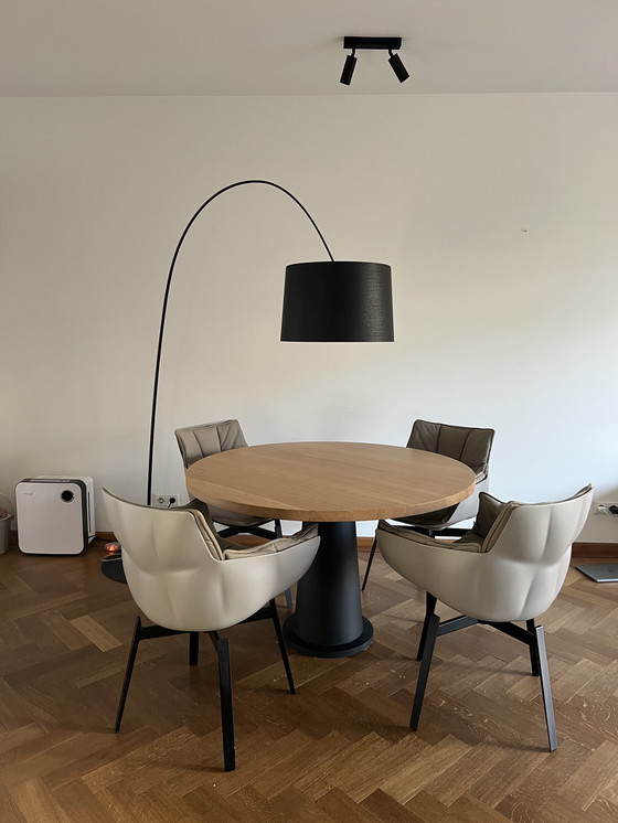 Image 1 of 4x B&B Italia Husk eetkamerstoel