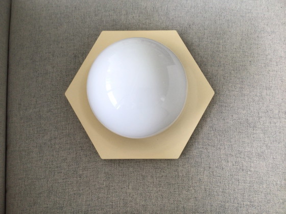 Image 1 of 3x Vintage plafondlampen