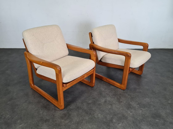 Image 1 of 2x Dylund fauteuil by Poul Jeppensen