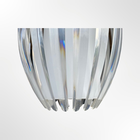 Image 1 of 2x Mid Century Glas Hanglampen | Vintage Hanglampen | Mid Century Modern , set