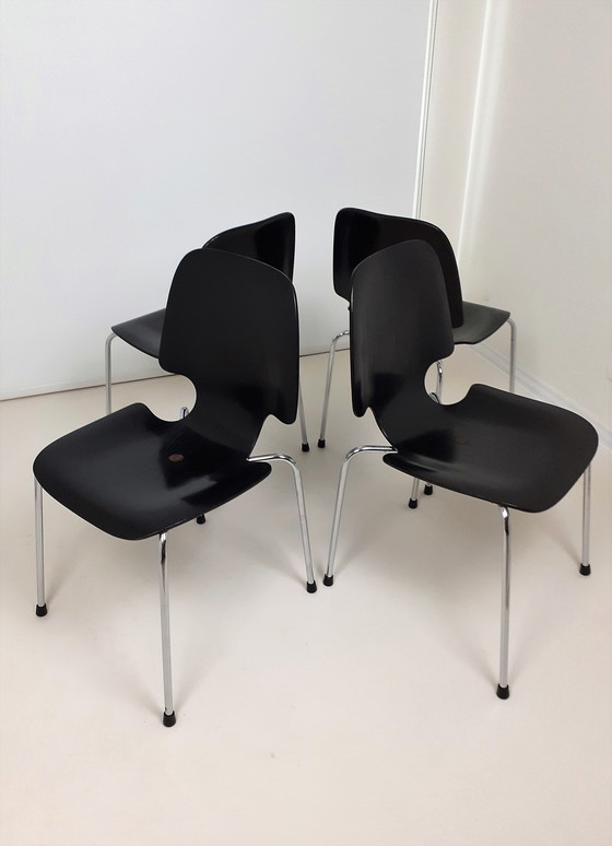 Image 1 of 4x vintage stoelen