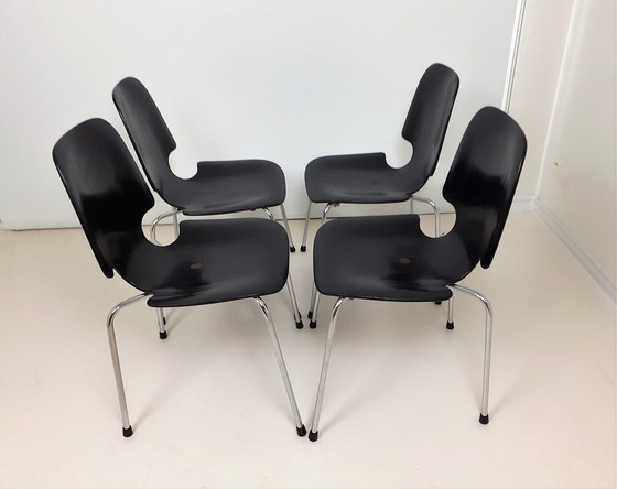 Image 1 of 4x vintage stoelen