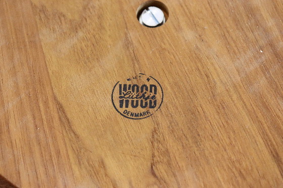 Image 1 of Lüthje wood Denmark Lazy Susan vintage Deens design