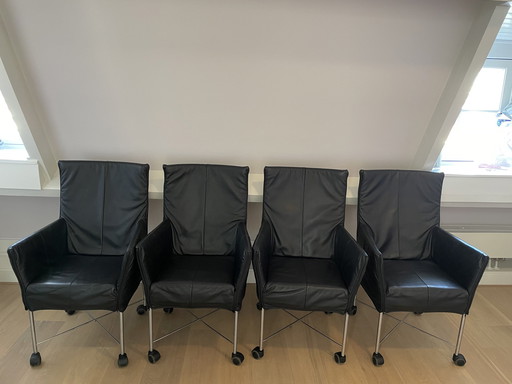 4 x Montis Chaplin stoelen