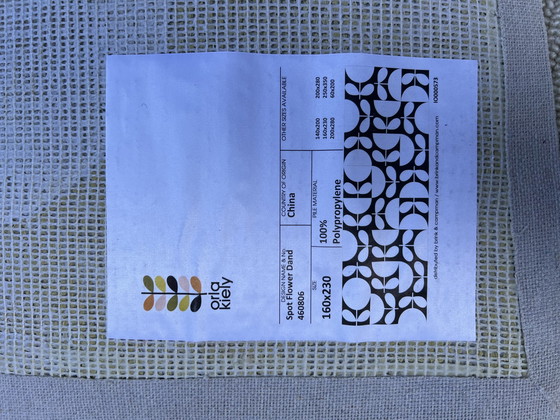 Image 1 of Brink & Campman Orla Kiely Spot Flower Yellow Buiten kleed