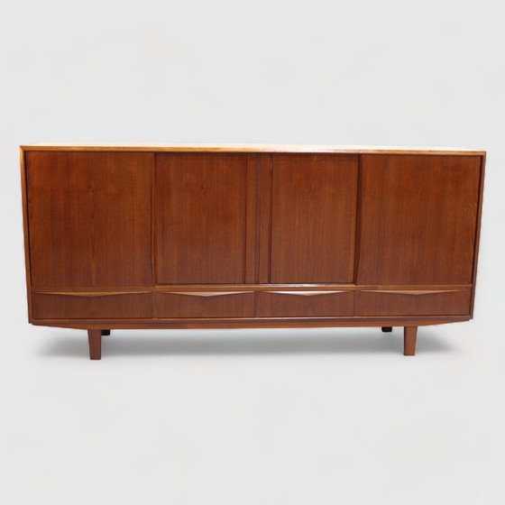 Image 1 of Vintage Deens Design sideboard, dressoir, kast - E.W. Bach jaren '60 