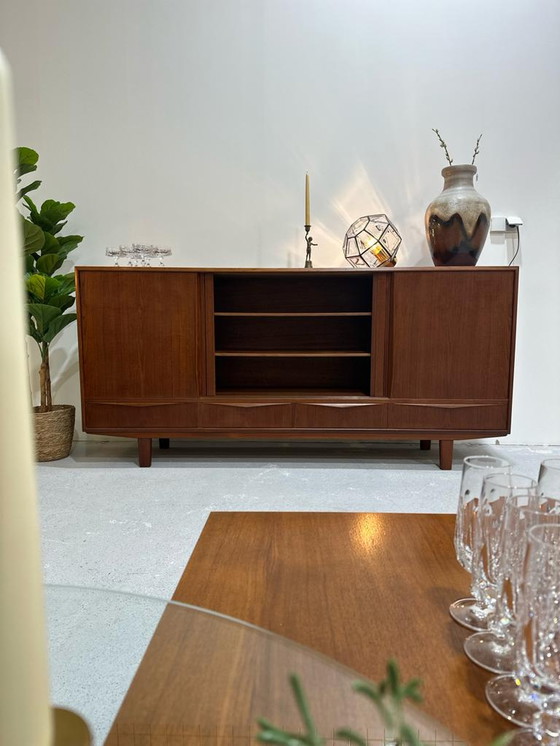 Image 1 of Vintage Deens Design sideboard, dressoir, kast - E.W. Bach jaren '60 