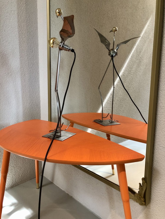 Image 1 of Stubenrauch Vintage gold Bird Vogel lamp