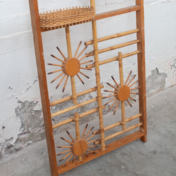 Image 1 of Rotan mid-century room divider