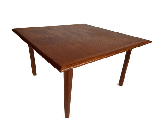 Vierkante salontafel teak