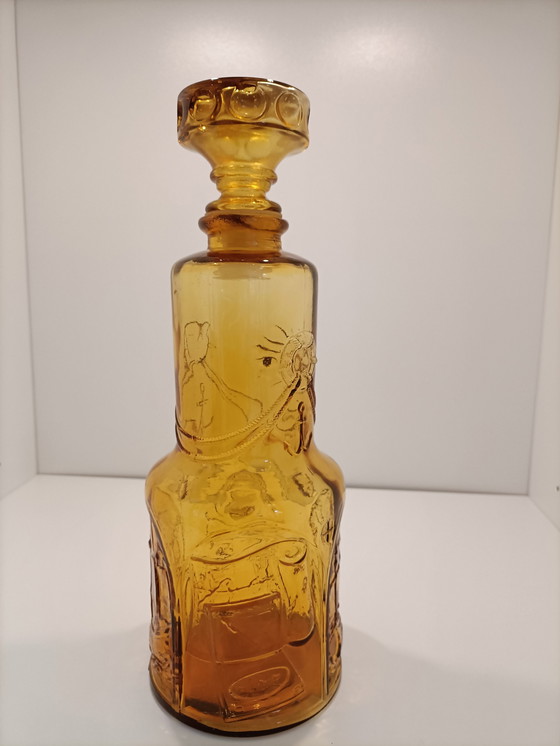 Image 1 of Vintage glazen karaf