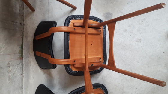 Image 1 of 4x vintage stoel