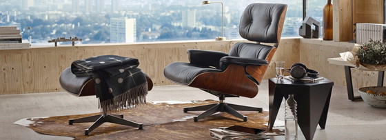 Image 1 of Vitra Eames Lounge Chair XL Palisander + Ottoman