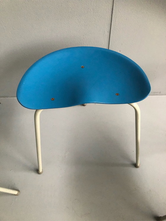 Image 1 of 2x Vintage stoeltje + tafeltje