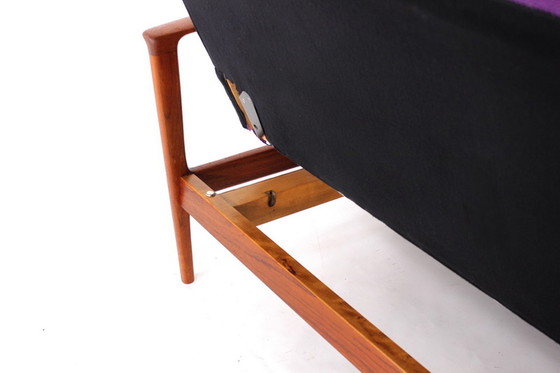 Image 1 of Jaren '60 Deense Mid Century Teak Sofa / Daybed met vouwfunctie