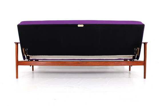 Image 1 of Jaren '60 Deense Mid Century Teak Sofa / Daybed met vouwfunctie