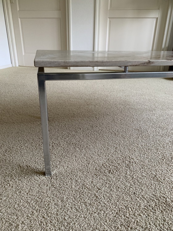 Image 1 of Vintage marmer salontafel
