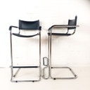 2x Vintage barkrukken