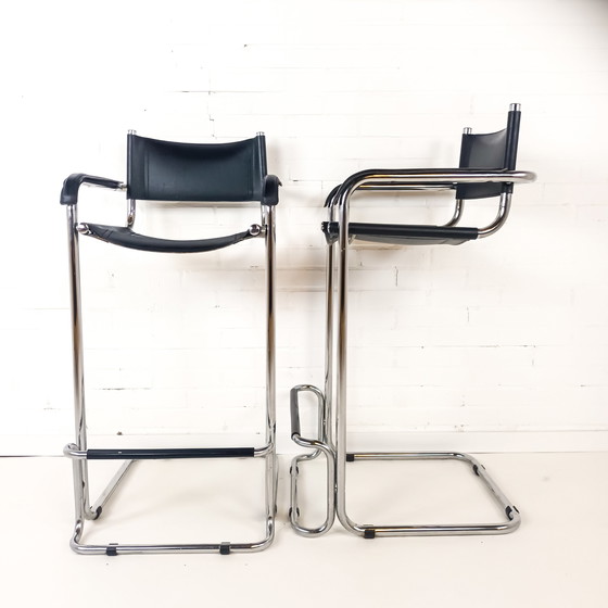 Image 1 of 2x Vintage barkrukken