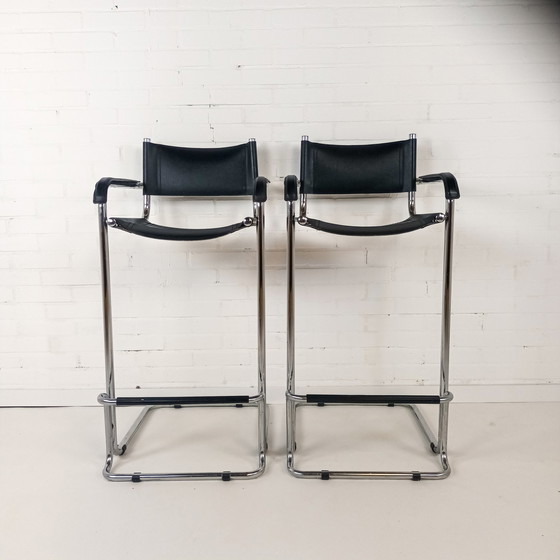 Image 1 of 2x Vintage barkrukken