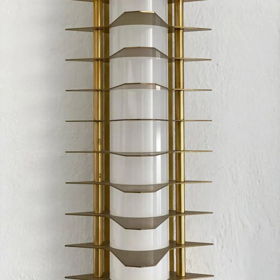 Image 1 of Salone Del Mobile Edition in Milaan, koperen kolossale wandkandelaar 900,