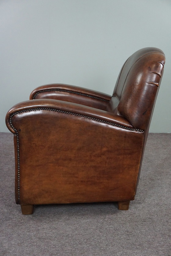 Image 1 of Schapenleren fauteuil