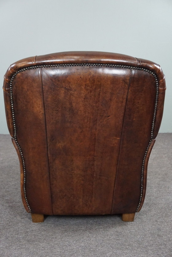 Image 1 of Schapenleren fauteuil