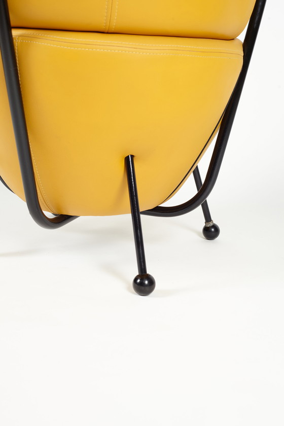 Image 1 of Postmoderne Italiaanse design club fauteuil