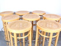 8x Thonet 204 RH barkrukken