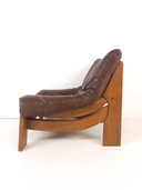 Vintage brutalist fauteuil Maison Regain