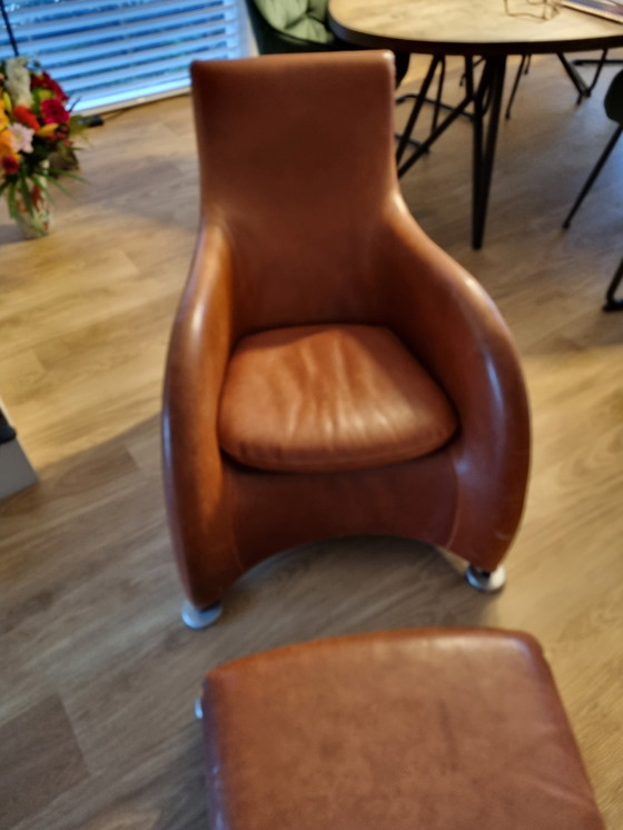 Image 1 of Montis Loge fauteuil + voetenbank