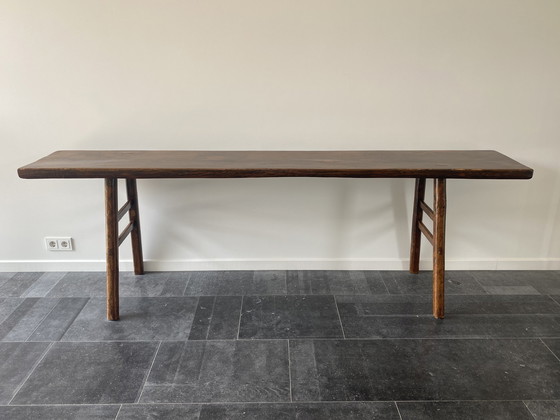 Image 1 of Vintage Chinese sidetable