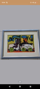 Guillaume Lo A Njoe schilderij
