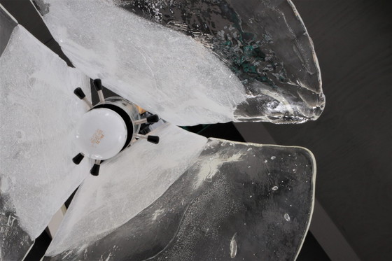 Image 1 of Vintage Mid-Century glazen hanglamp van J. T. Kalmar, 1960