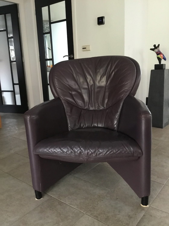 Image 1 of Leolux fauteuil model excalibur