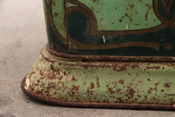 Image 1 of Vintage Berger's Germania-Cacao Bewaarblik 1900-1930