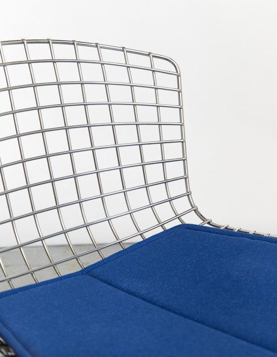 Image 1 of 6x Knoll International Wire Chair No.420 van Harry Bertoia