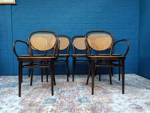 6x Thonet 215R Stoelen