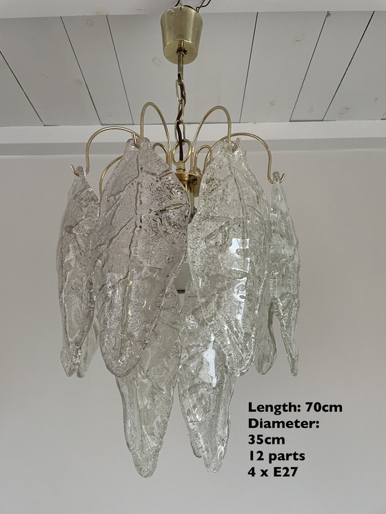 Image 1 of Vintage bladkroonluchter