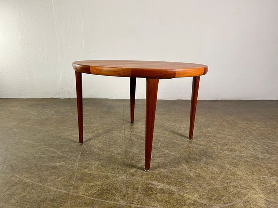 Image 1 of Salontafel uitschuifbaar teakhout Mid Century Deens