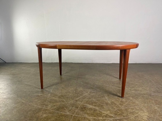 Image 1 of Salontafel uitschuifbaar teakhout Mid Century Deens