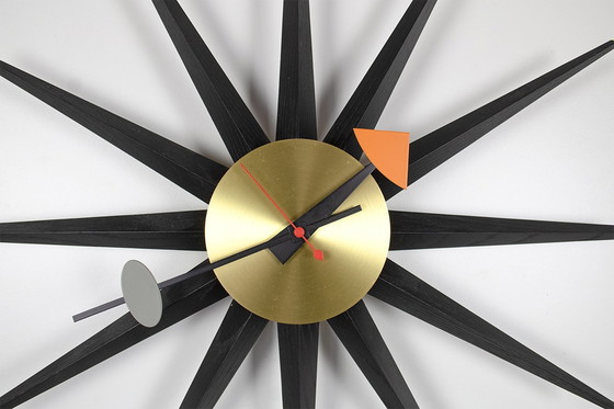 Image 1 of Vitra Sunburst Clock design George Nelson