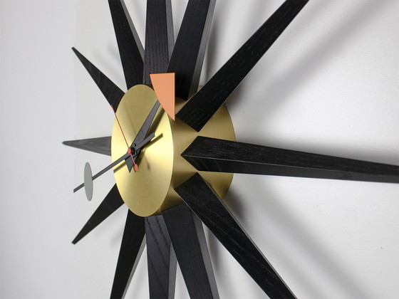 Image 1 of Vitra Sunburst Clock design George Nelson