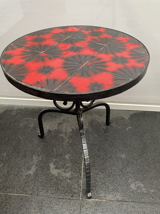 Image 1 of Vintage brutalist tafel setje