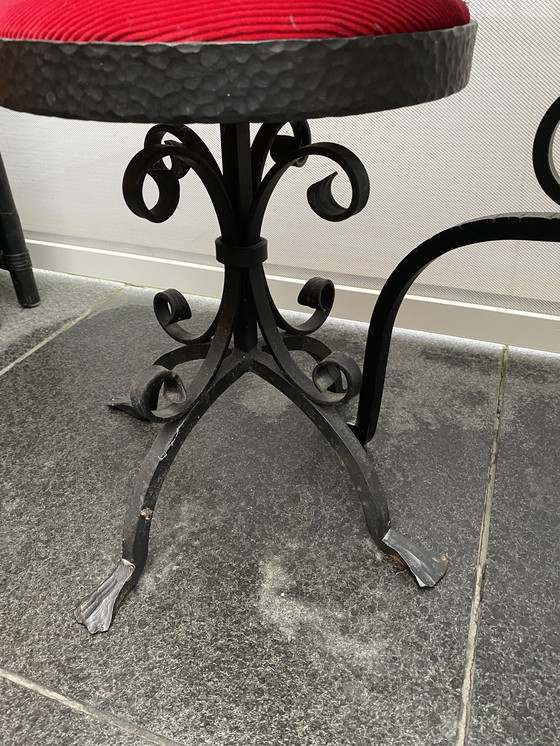 Image 1 of Vintage brutalist tafel setje