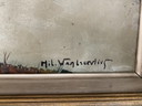 Hilaire Vanbiervliet Winterlandschap schilderij