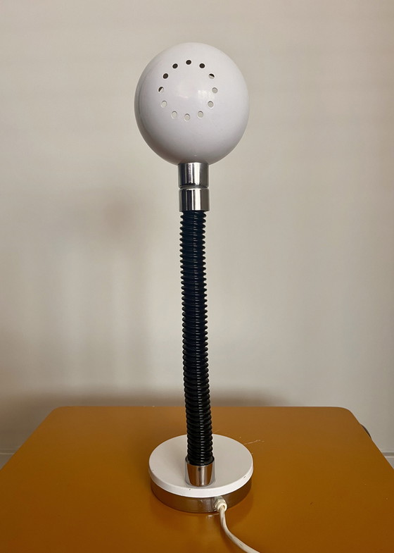 Image 1 of Space Age Elbow tafel lamp